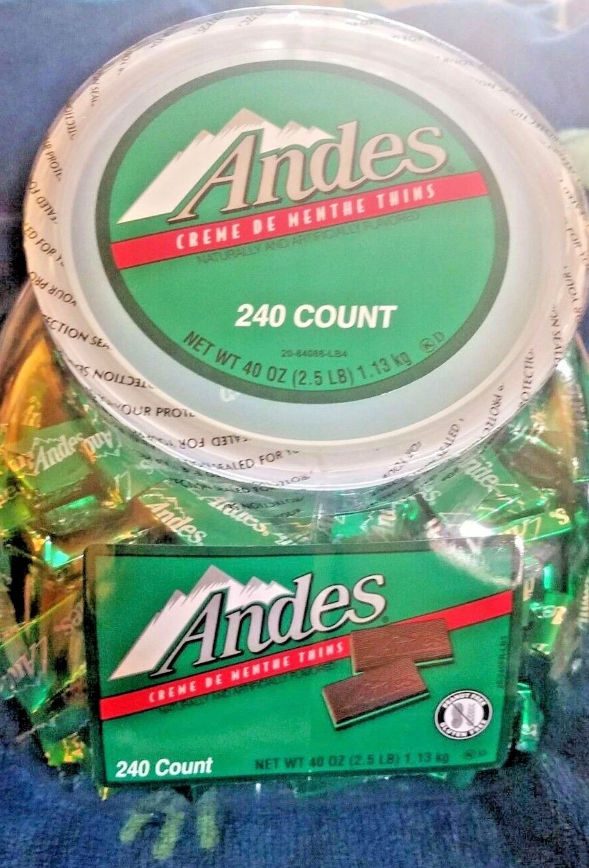 THIN MINTS/ TOOTSIE ROLL, ANDES CRÈME DE MENTHE INDIVIDUALLY WRAPPED, 240 COUNT