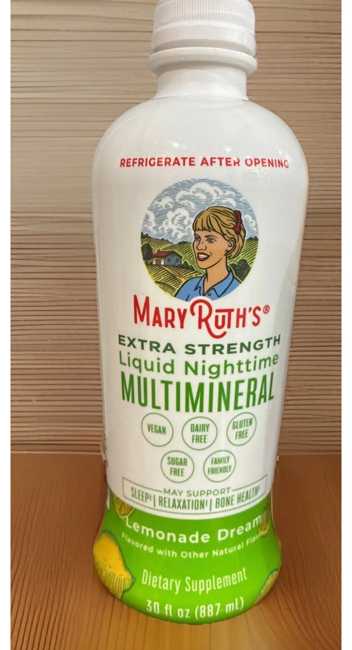 8/26 MaryRuth's Extra Strength Nighttime Multimineral 30oz Lemonade