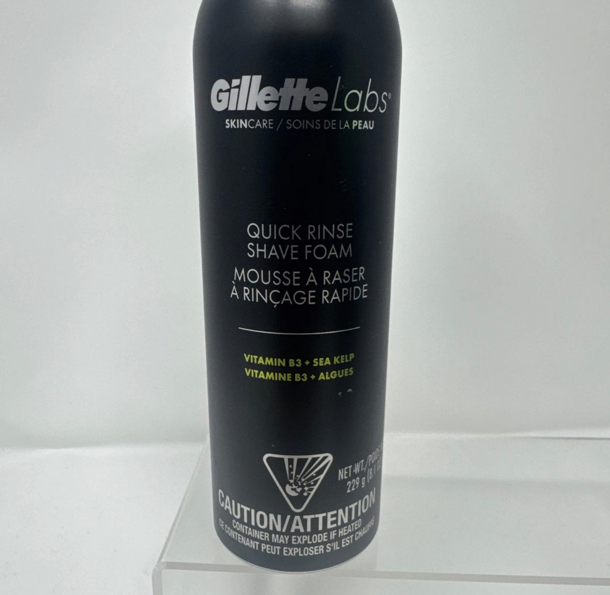 6 Pack Gillette Labs Quick Rinse Shave Foam Men Shaving Cream 8.1 oz