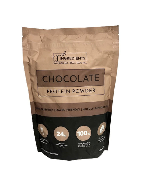Just Ingredients Chocolate Protein Powder 23.38 Oz