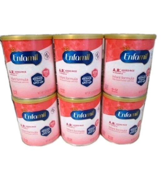 Enfamil AR A.R. Infant Formula, 6 cans x 12.9oz/can, Expire Feb 2027