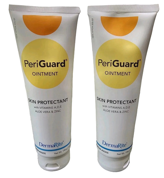 Lot of 2 PeriGuard Skin Protectant Ointment Vitamins A D E 7 oz Ea Sealed 7/27