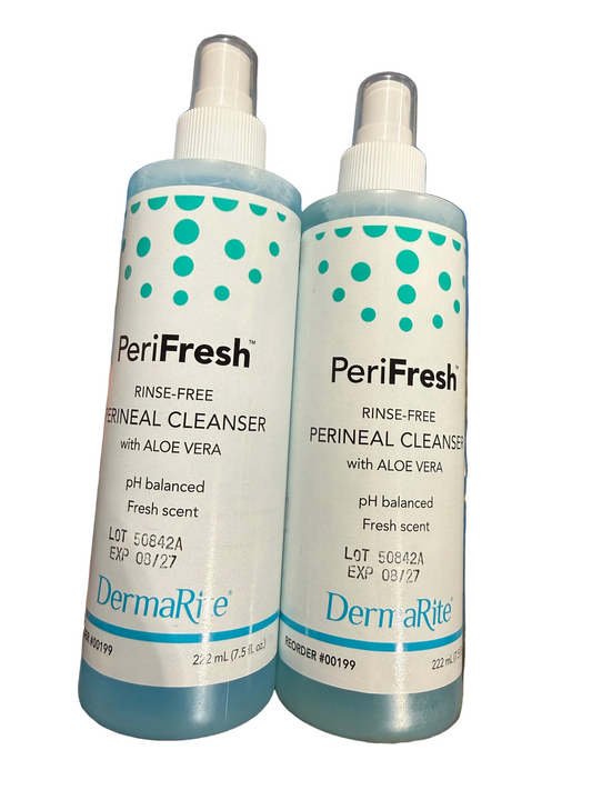 Peri-Fresh Perineal Cleanser Deodorizer For Incontinent Care 7.5 oz - Pack of 2
