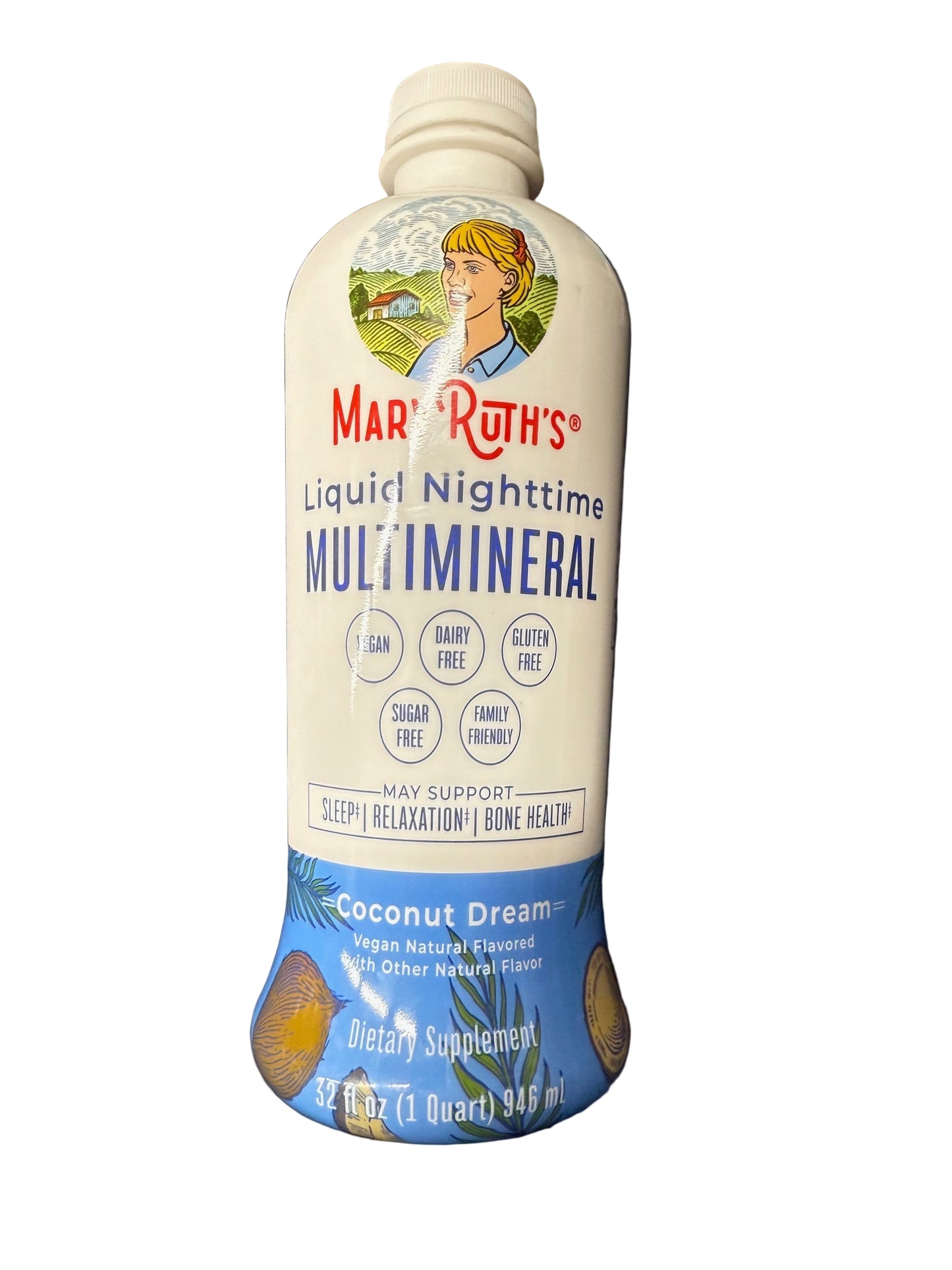 MaryRuth Organics Liquid Nighttime Multimineral | 32 Oz 10/2025