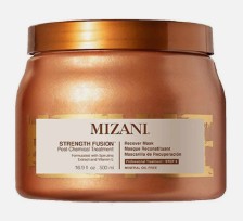 Mizani Strength Fusion Recover Mask - Intense Night-Time Treatment, For Damaged Hair