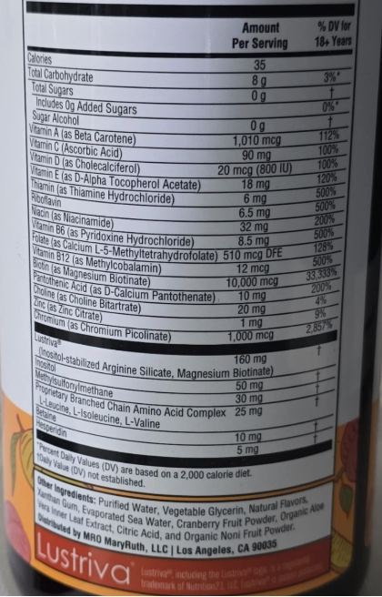 3/27 MaryRuth Organics Liquid Multivitamin + Hair Growth | 30 Fl Oz
