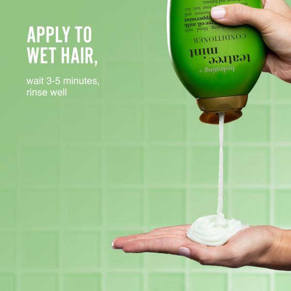 (2) OGX Hydrating Tea Tree Mint Conditioner, Tea Tree & Peppermint Oil 13 fl oz