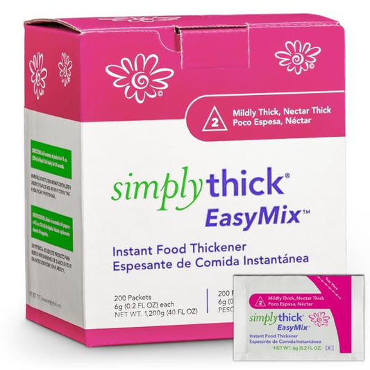 SimplyThick EasyMix  200 Count of 6g Individual Packets Gel Thickener 01/2026