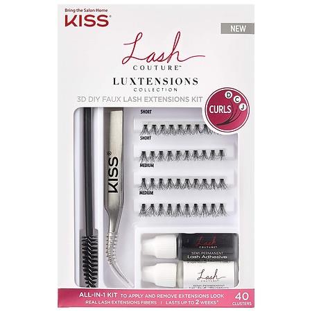 KISS Lash Couture LuXtensions Fake Eyelash Application Set 40 Pc