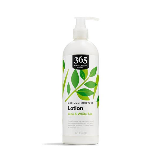 365 by Whole Foods Market, Lotion Maximum Moisture Aloe & White Tea, 16 Ounce