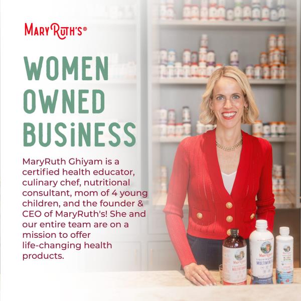 (2 bottles) MaryRuth Organics Multivitamin for Women 14 | Women's Multivitamin Gummies for Immune Support| Skin Health | Sugar Free | Vegan | Non-GMO | 60 Count