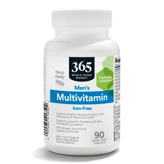 365 by Whole Foods Market, Men's One Daily Multivitamin Tablets, 90 CT