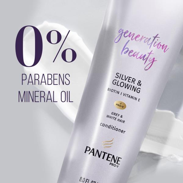 Pantene Generation Beauty Silver & Glowing Conditioner 8 oz Discontinued