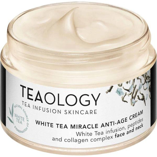 Teaology White Tea Miracle Anti-Age Cream Anti-ageing Moisturiser 50 Ml