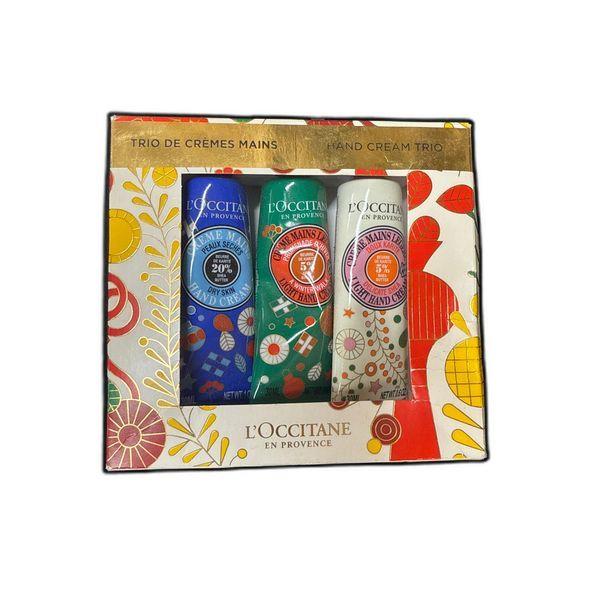 L'Occitane, Hand Cream Trio, Moisturizing - For Dry Skin, Travel Size