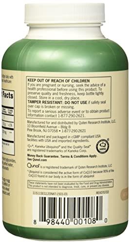 Qunol Ubiquinol - Active CoQ10, 100mg, Dietary Supplement, 120 Softgels 06/2026