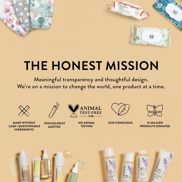 The Honest Company Organic All Purpose Balm | Gentle for Baby | Soothes + Moisturizes | Plant-Based + Hypoallergenic | 3.4 oz