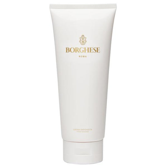 Borghese Crema Saponetta Creme Cleanser - Gentle Face Cleanser for Enlarged Pores, Tone & Texture with Sea Salt & Hyaluronic Acid, For All Skin Types