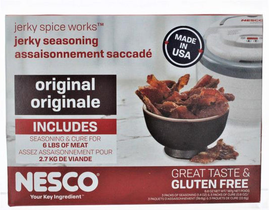 NESCO Jerky Seasoning | Original Flavor (3 Pack)
