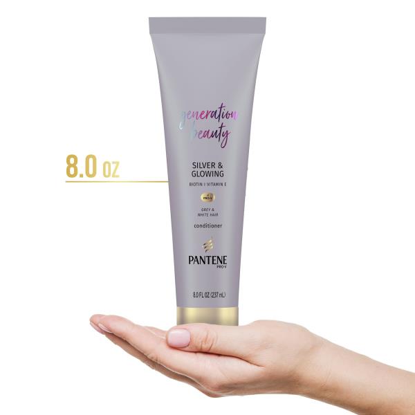 Pantene Generation Beauty Silver & Glowing Conditioner 8 oz Discontinued