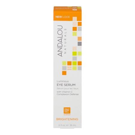 (3) Andalou Naturals, Luminous Eye Serum, Brightening, 0.6 Fl Oz (18 Ml)