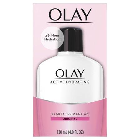 Lot of 3 Olay Active Hydrating Beauty Fluid Lotion, 48-Hour Hydration