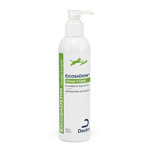 Dechra Eicosaderm Omega 3 Liquid - Dog & Cat Supplement, Fatty Acid, Nutritional Support
